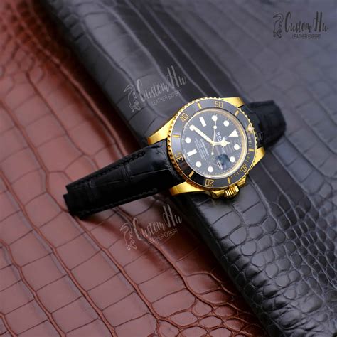 rolex submariner bracelet cuir